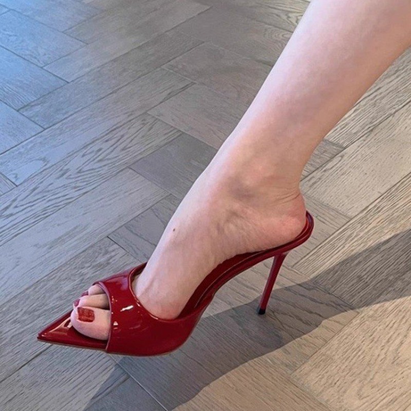 Peep Toe Heels - Nachtclub-Mode Dünne Hohe Absätze Sommer Damen