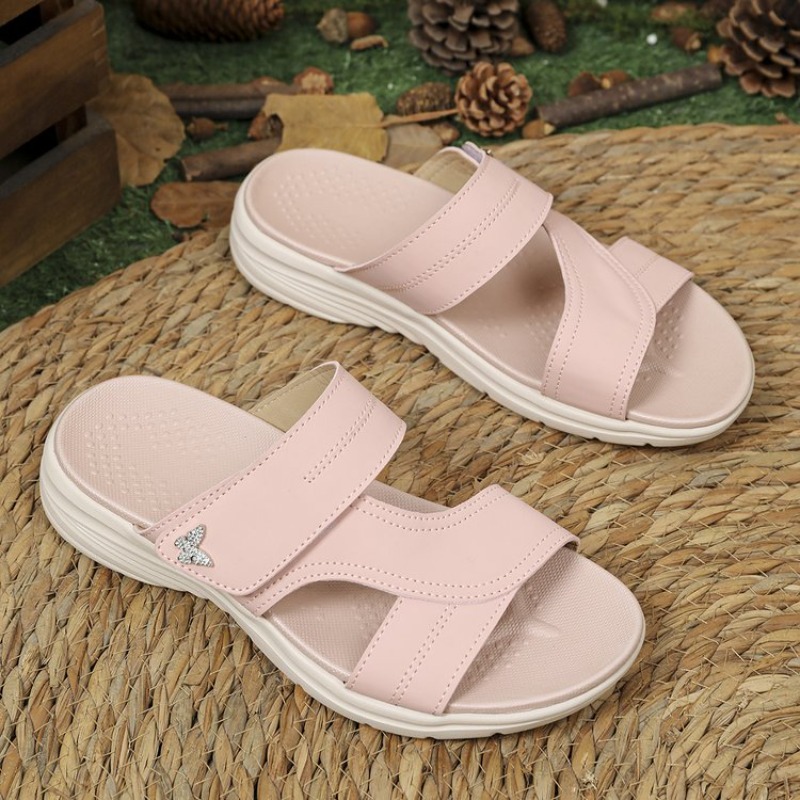 Peep Toe Heels - Modische Damen Keilabsatz Plateau-Sandalen Sommer Outdoor