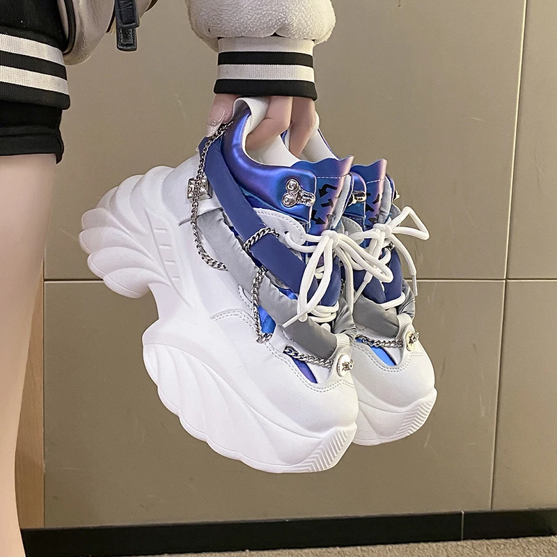 Women Shoes Store - Schöne Kawaii Frauen Turnschuhe Keil Freizeitschuhe