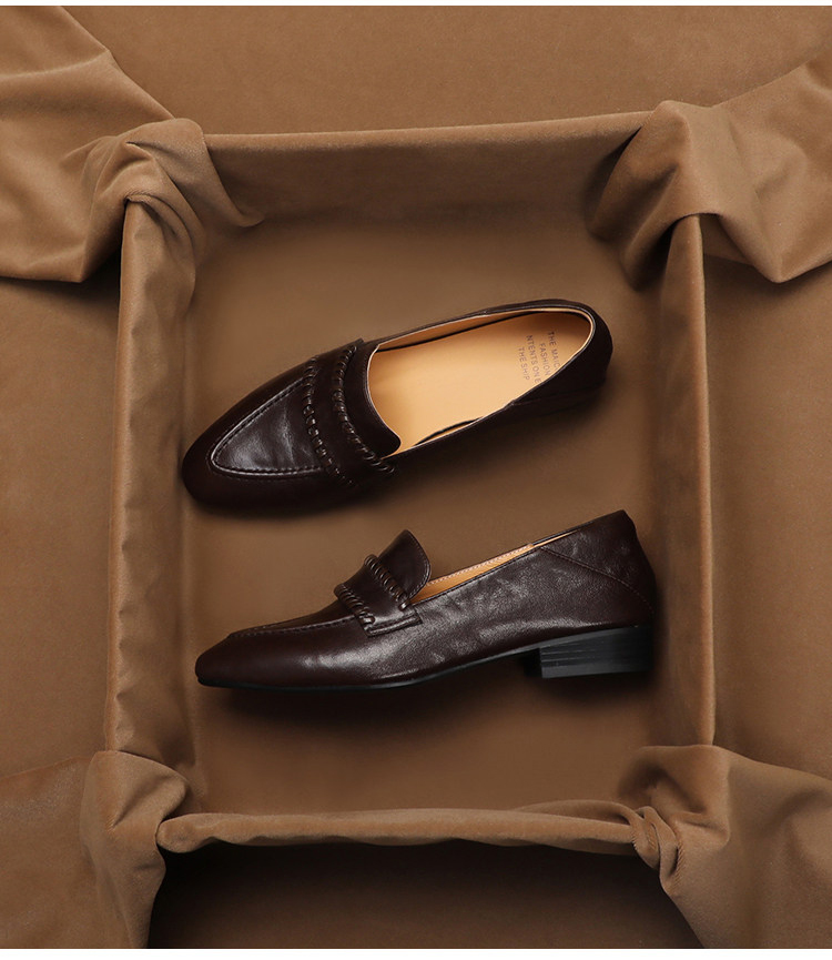 SHOEBOX Retro-Loafer aus weich – Peep Toe Heels Bewertung und Preis