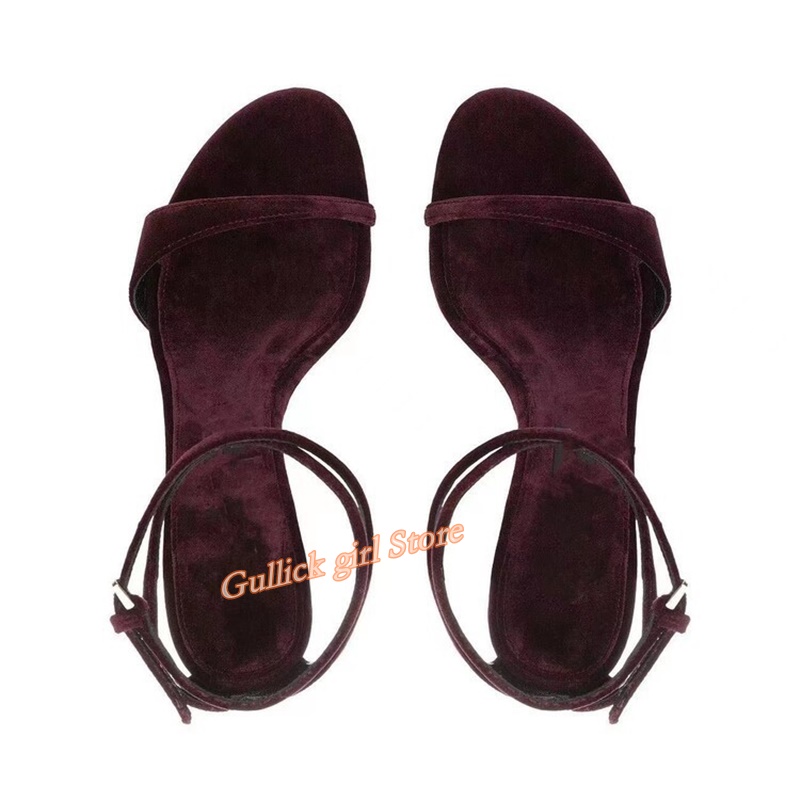 Samt-Sandalen mit Knöchelrieme – Kids Shoes Women Bewertung und Preis