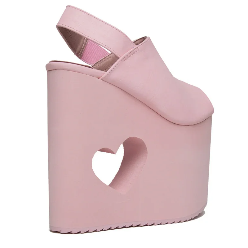 Plateau-Sandalen mit Fersenrie – Kids Shoes Women Bewertung und Preis