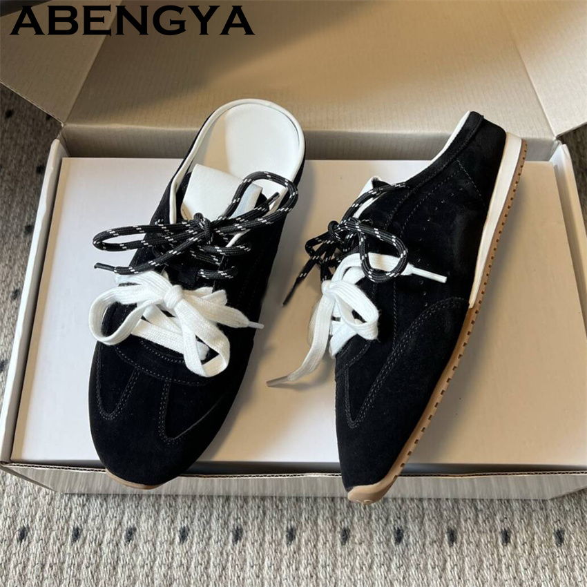 Damen-Slipper mit Schnürung, l – Kids Shoes Women Bewertung und Preis