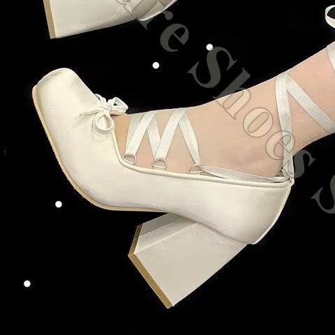 Damen-Ballerinas im Y2K-Stil m – Ribbon Tie Heel Bewertung und Preis