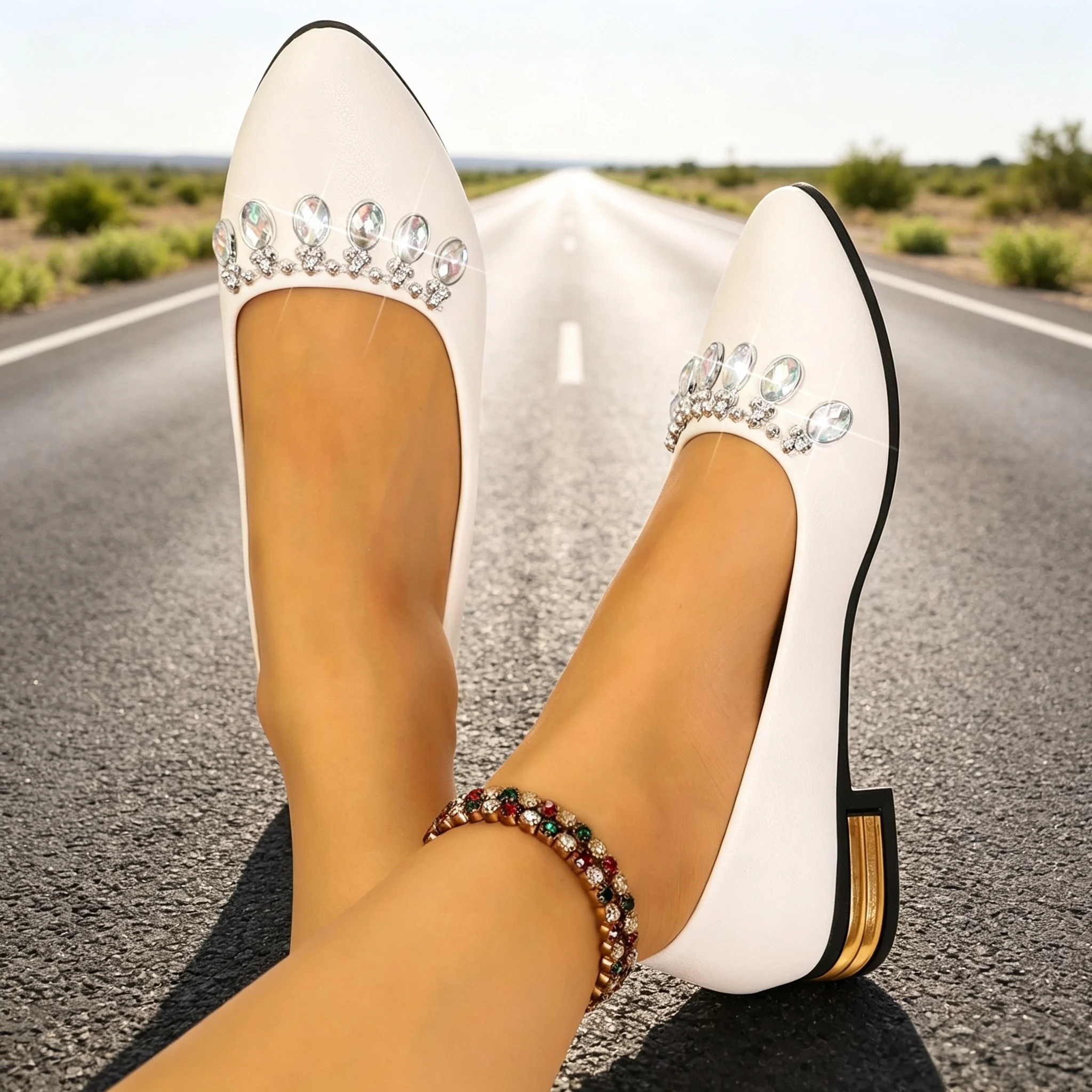 Damen Flache Schuhe mit Spitze – Women Shoes Store Bewertung und Preis