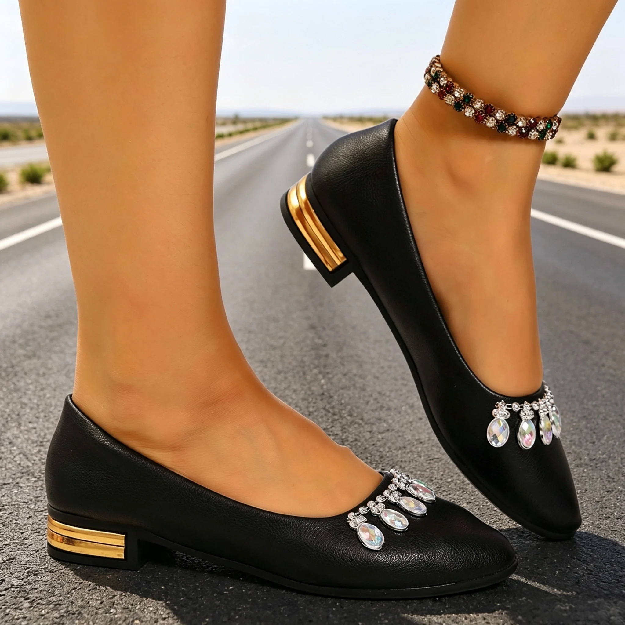 Damen Flache Schuhe mit Spitze – Women Shoes Store Bewertung und Preis