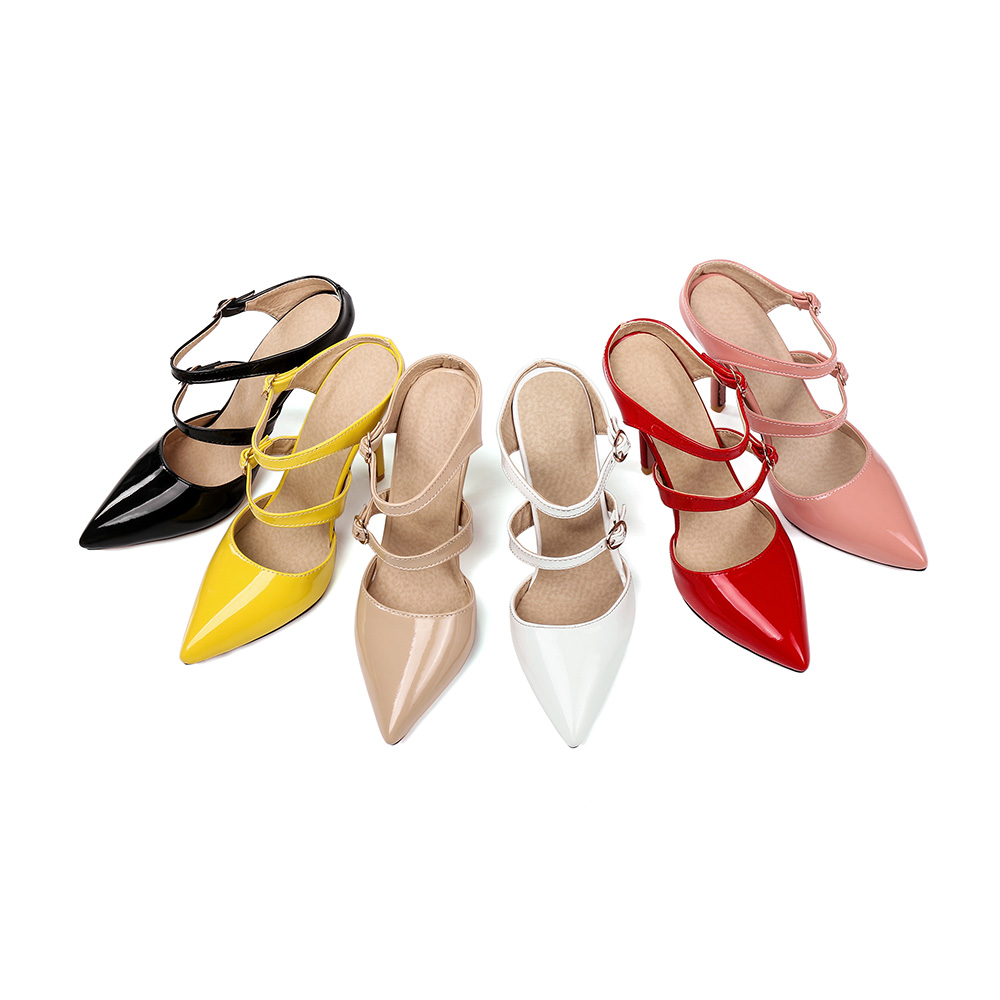 Marke Neue Sexy Rot Gelb Fraue – Women'S Shoes Plus Size Bewertung und Preis