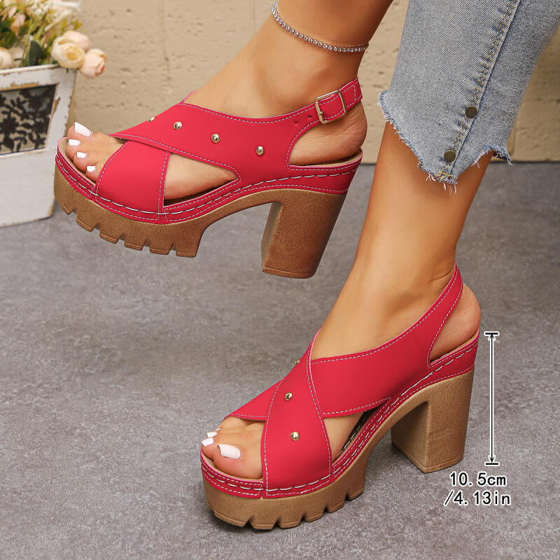 Vintage Super High Heel Cross  – Women Shoes Formal Bewertung und Preis