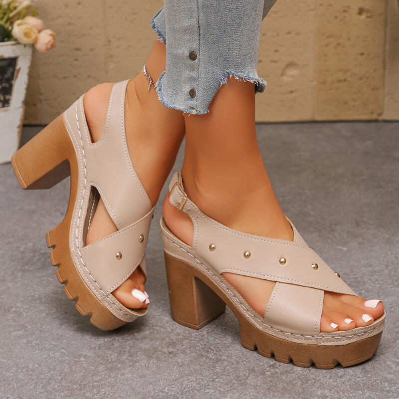 Vintage Super High Heel Cross  – Women Shoes Formal Bewertung und Preis